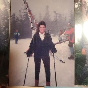 Susie-q@Basecamp34 Hiking&Skiing Tuckeman's Ravine Mt Washington Valley NH🥰